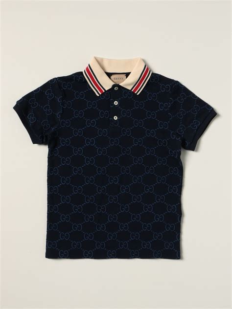 gucci polo shirt kids|authentic gucci polo shirts.